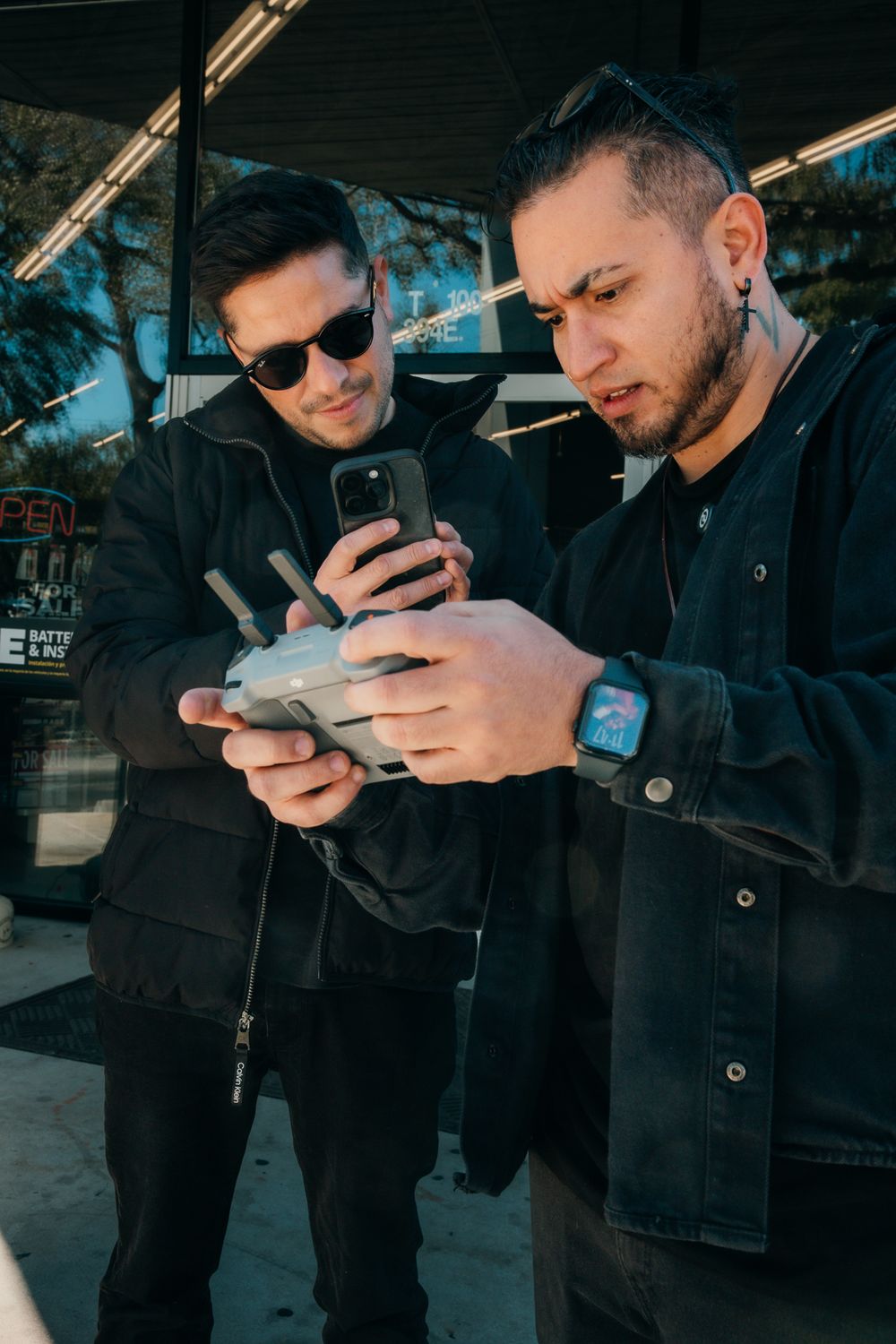 Drone team · setting up