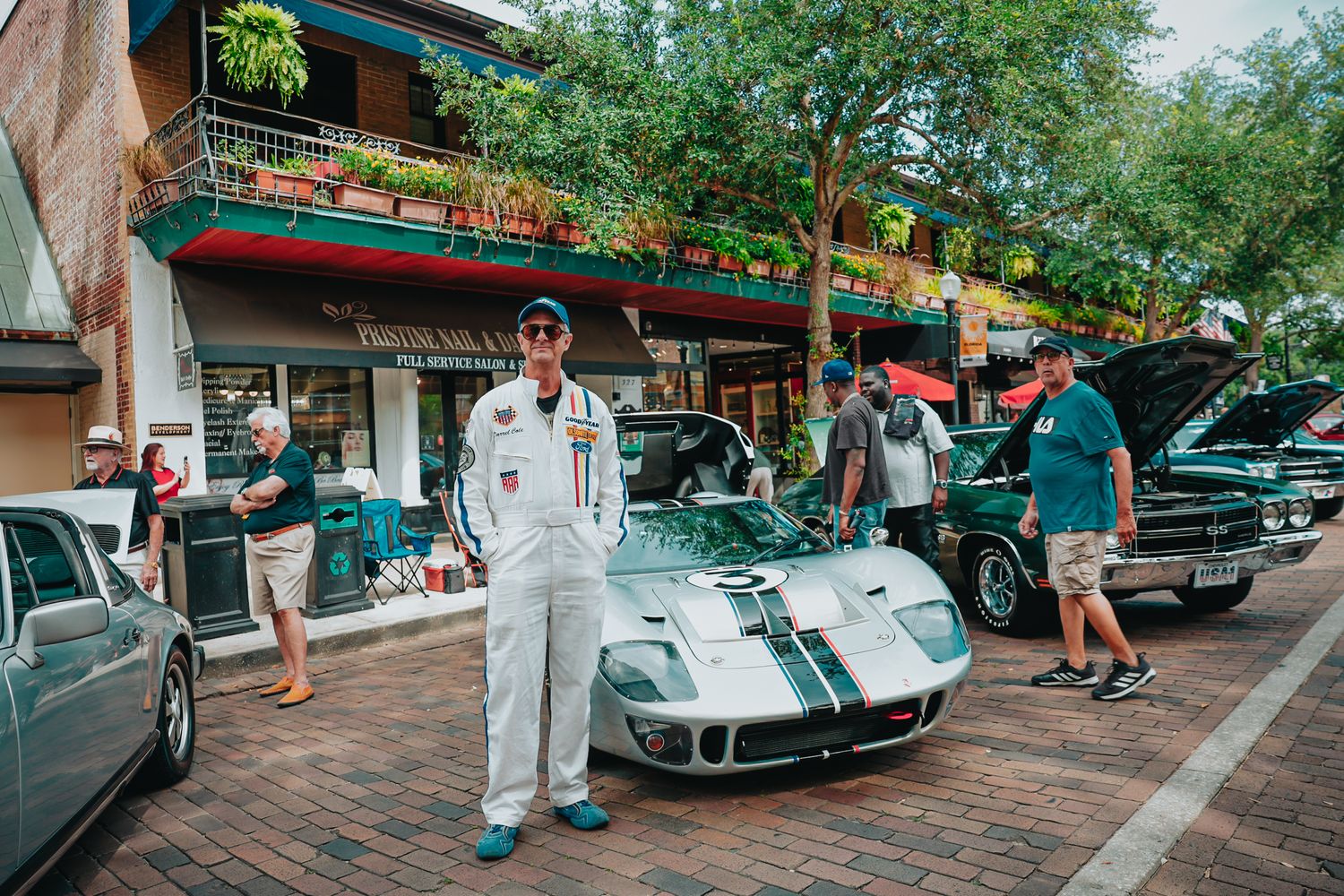 Ford GT40 and its driver