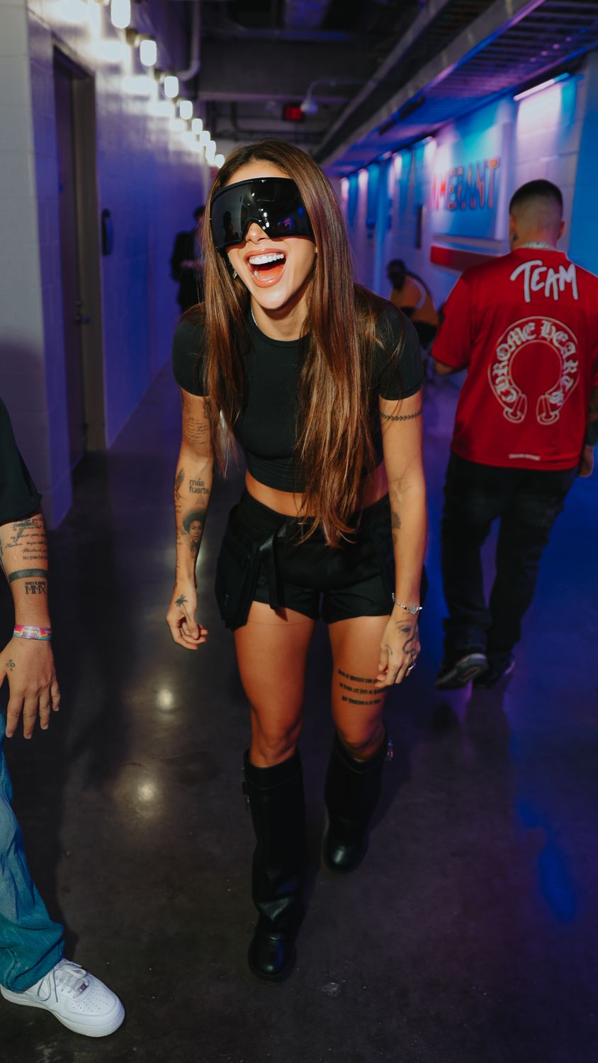 Greeicy · backstage, Miami Bash 2026